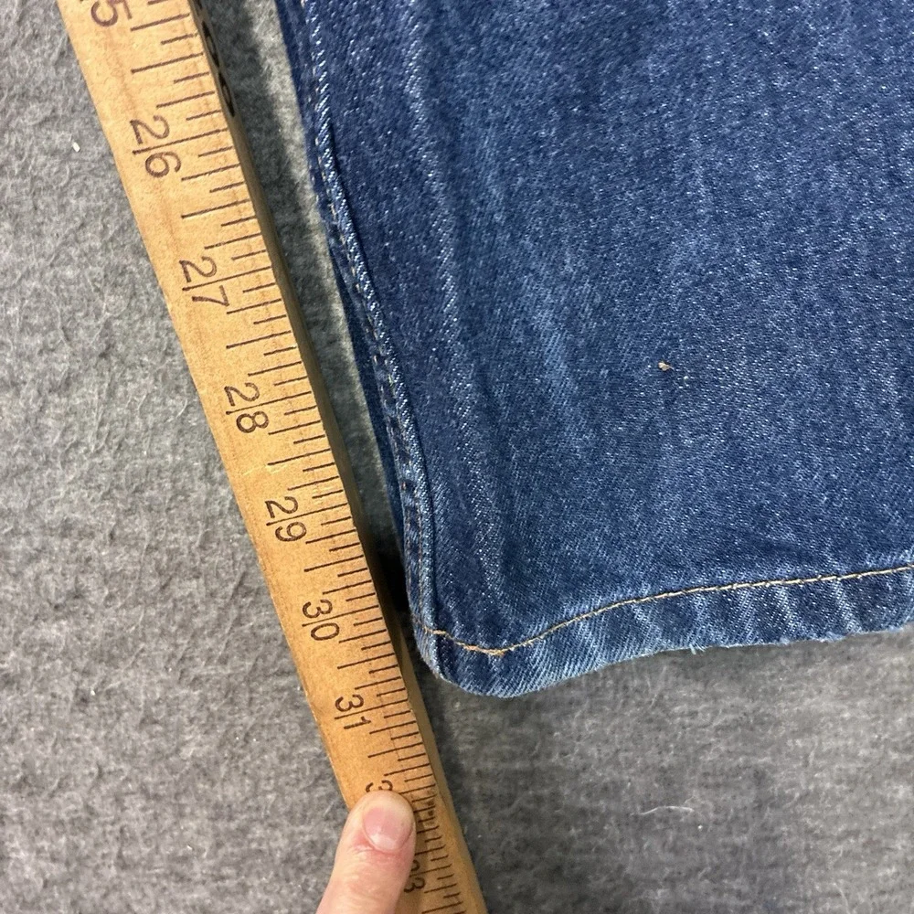 Carhartt Logger Jeans 42x32 Denim Double Knee Work Pants‎ Rare Distressed